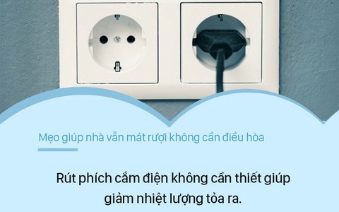 Nắng nóng 40 độ, nhà vẫn mát rượi không cần điều hòa nếu biết 8 mẹo thông minh này