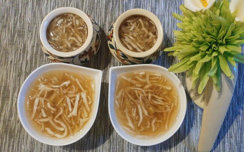 Nắng nóng cao điểm, học ngay mẹ Liên Ròm cách làm rau câu chân vịt ăn cực mát lại phòng chống ung thư!