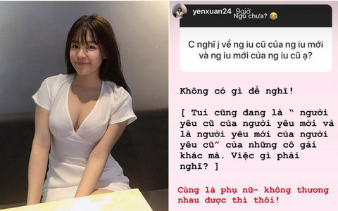 Bị hỏi về ex của bạn trai, người yêu Lâm Tây tuyên bố: Cùng là phụ nữ, không thương nhau được thì thôi!