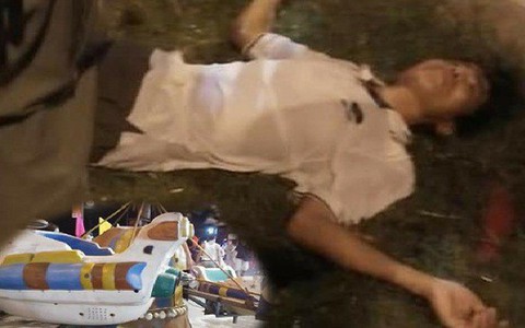 Người đàn ông bị điện giật bất tỉnh khi bế con chơi đu quay ở công viên