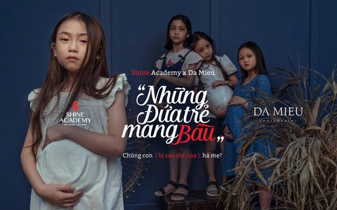 "Những đứa trẻ mang bầu" - bộ ảnh kèm con số giật mình về nạn ấu dâm khiến ai cũng ám ảnh