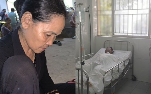Con trai đang ăn cơm thì bình gas phát nổ làm bỏng nặng, mẹ nghèo bất lực gom góp tiền đóng viện phí cứu con