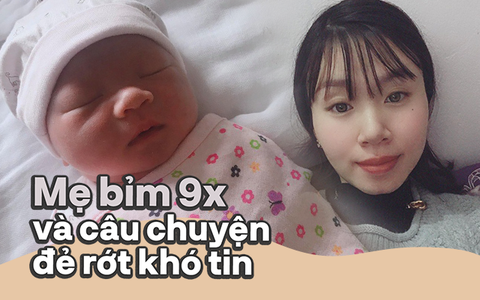 Chuyện đẻ nhanh đến khó tin của mẹ 9X: Vỡ ối trong nhà vệ sinh, chưa kịp đi bệnh viện con đã rớt luôn trên tay bà ngoại