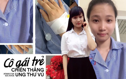 22 tuổi, cô gái trẻ gác lại mọi thứ và bắt đầu cuộc chiến với ung thư vú: “Em không ghét mà sẽ sống chung với nó”