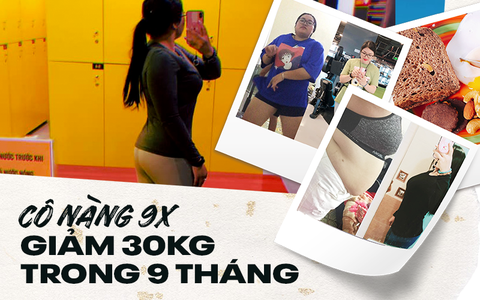 Cô nàng 9x giảm 30kg trong 9 tháng: 70% nhờ ăn uống và tập luyện, 30% còn lại là nhờ điều đơn giản này