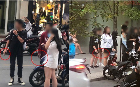 Nhức mắt trước cảnh tượng nhiều nhóm nam nữ teen tụ tập hút thuốc lá, chửi thề to tiếng trước Bitexco: Tưởng vậy là cool?