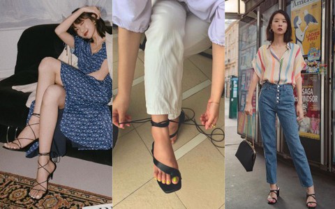 Sandals quai mảnh: Item mảnh mai nhẹ nhàng mà hợp gu từ hội bánh bèo điệu đà đến nàng cá tính sang chảnh