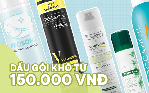 Quá bận rộn hay lười gội đầu thì review cực nhanh về 10 lọ dầu gội khô này sẽ là thứ bạn rất cần