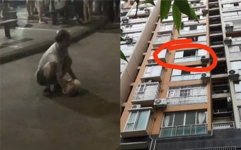 Rơi từ tầng 6 xuống đất, bé trai  tử vong tại chỗ vào đúng ngày thôi nôi, nguyên nhân cái chết đến từ bố ruột của em