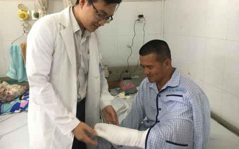 Đối tượng ngáo đá chém đứt gân tay “hiệp sĩ” ở Bình Dương