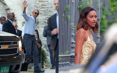 Gia đình cựu Tổng thống Barack Obama bất ngờ tái xuất với vẻ ngoài khác lạ, nhìn sang con gái út của ông ai cũng phải ngỡ ngàng