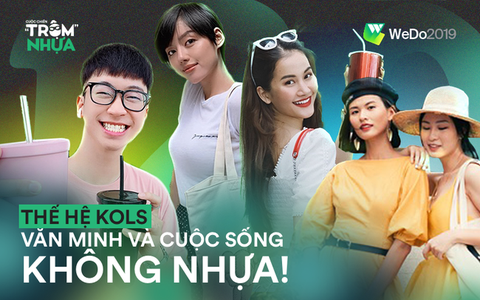 Không chỉ nổi tiếng, loạt KOLs này còn khiến các fan ngưỡng mộ bởi lối sống xanh văn minh khi nói không với nhựa!