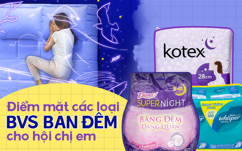Review cực nhanh các loại băng vệ sinh ban đêm cho ngày đèn đỏ, có cả loại dạng quần cực hay ho