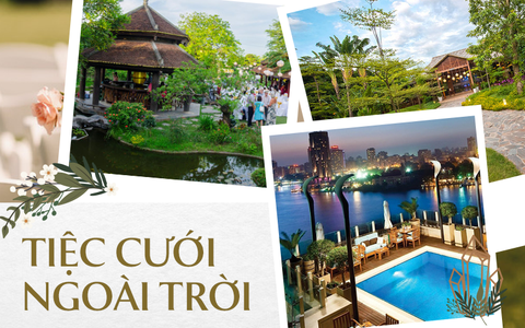 Review từ quang cảnh đến mâm cỗ của 9 địa điểm tổ chức đám cưới ngoài trời tại Hà Nội 