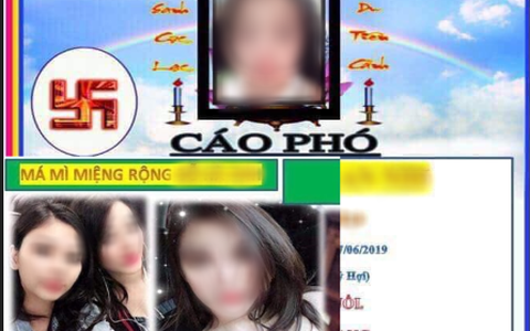 Sa thải nhân viên ghép ảnh bé gái 5 tuổi vào cáo phó để đòi nợ 