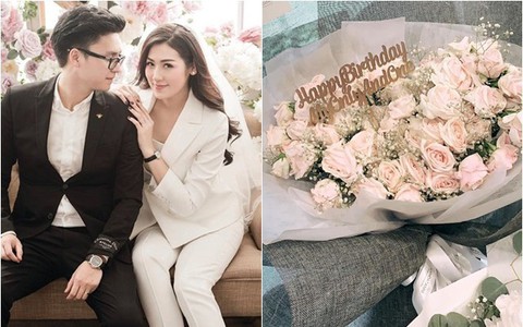Không khoe thì thôi, hễ có dịp nhắc về chồng là Á hậu Tú Anh lại khiến hội chị em nổ mắt vì ghen tị