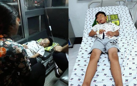 Cảnh báo: Thấy bé trai khóc ngất, mẹ hoảng loạn phát hiện con ngậm kẹo mút rồi nuốt luôn que nhựa vào bụng
