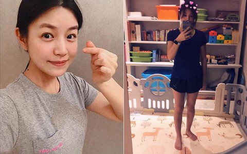Trần Nghiên Hy giảm cân hậu sinh nở nhờ bí kíp ăn uống 4 không: Không thịt, không muối, không bột ngọt, không nước tương