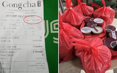 GrabFood lên tiếng sau khi 1 shipper khác bị "boom" đến 40 cốc trà sữa trị giá 1,6 triệu đồng