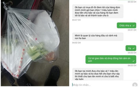 Tự nhận là quản lý cửa hàng, không đùa giỡn rồi bùng gần 900 ngàn tiền "gà nướng" của shipper, cư dân mạng bức xúc truy tìm danh tính
