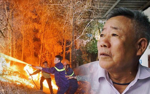 Người dân Hà Tĩnh xót xa khi 50 ha rừng phòng hộ hoang tàn vì cháy: "Đó là một đêm thức trọn với lửa của núi Hồng Lĩnh"