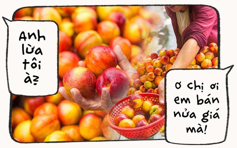 Ở Sài Gòn có một kiểu bán "nửa kg", người dễ thì thấy cảm thông, còn không lại bảo đó là chiêu trò lừa nhau