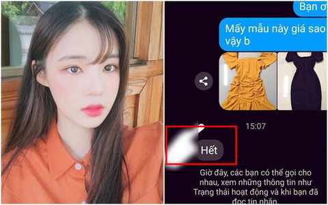 Lại chuyện mua hàng online: Khách hỏi rất lịch sự nhưng người bán đáp đúng một lời khiến ai xem xong cũng "nhức nhối"