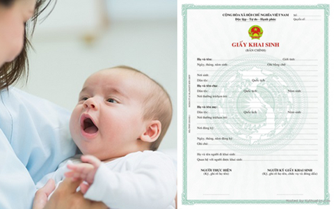 Để không bị phạt tiền vì muộn, cha mẹ hãy tham khảo thủ tục đăng ký làm giấy khai sinh online nhanh gọn này cho con