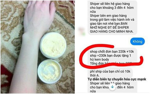 Lỡ tay comment trên page bán hàng online, cô gái hết hồn khi shop tự nhắn tin tư vấn, chốt đơn và còn dọa khách câu này