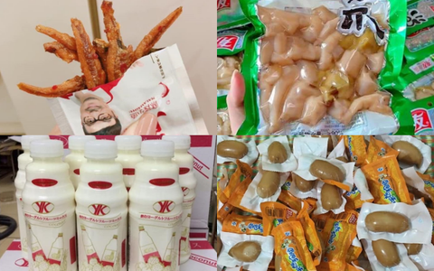 Đồ ăn vặt Trung Quốc để 1 năm không hỏng, bán đầy chợ mạng