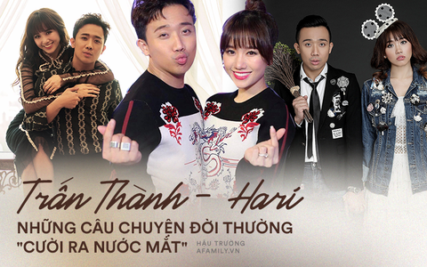 Vợ chồng Trấn Thành - Hari Won và những pha "tấu hài cực mạnh", xứng danh đôi vợ chồng "lầy" nhất showbiz Việt