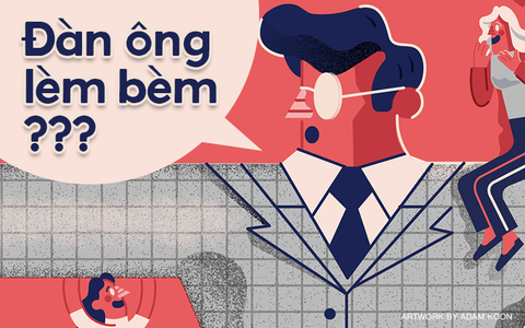 Nhà tôi có "nuôi" một ông chồng lèm bèm...