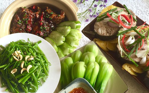 Có mâm cơm ngon cỡ này thì chồng con khó tính cỡ mấy cũng phải gật gù tấm tắc
