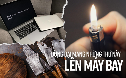 Không chỉ có Macbook Pro, còn rất nhiều đồ điện tử và vật dụng khác bị cấm mang lên máy bay, xem để không bỏ sót!