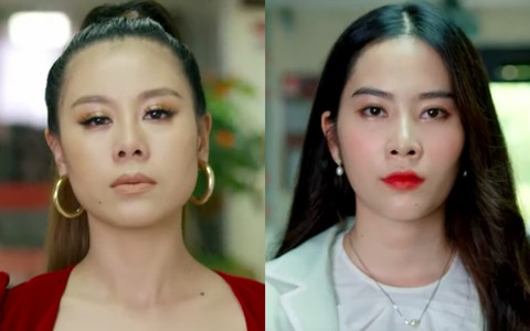 Nam Thư “trừng mắt” với tình địch Nam Em khi bất ngờ chạm mặt