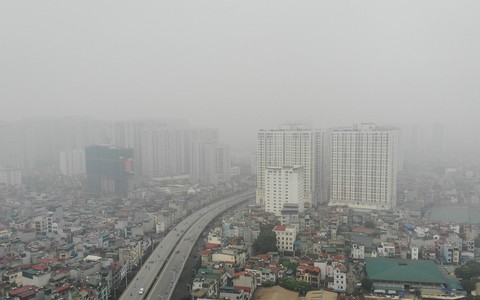Hà Nội chìm trong ô nhiễm không khí nghiêm trọng