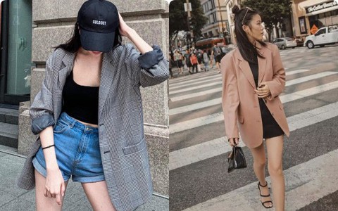 Quần short + blazer: Có cả loạt cách mix đồ giúp chân dài phải biết cho style của các nàng tuổi băm