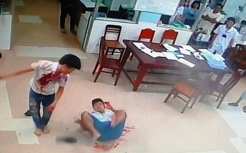 Hỗn chiến ở Bệnh viện Đa khoa tỉnh Tiền Giang