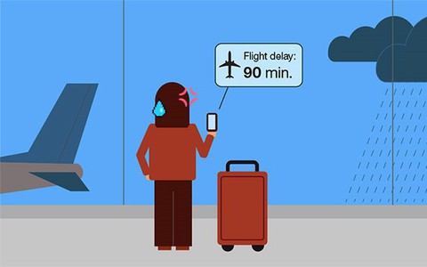 Dỗi nhau hơi lâu, gã trai điên tình gửi cảnh báo bom giả để hoãn chuyến bay của người yêu cho bõ tức