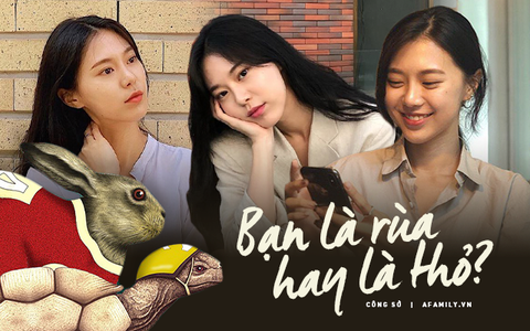 "Rùa và thỏ" trong môi trường công sở: Rùa sống vội để thành công, thỏ sống chậm để tận hưởng, bạn là ai?