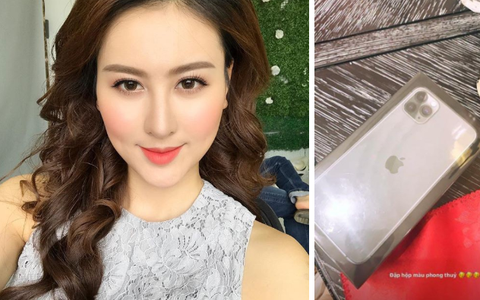 Bạn gái cầu thủ, streamer, hot girl thi nhau khoe đập hộp iPhone 11 đầu tiên tại Việt Nam