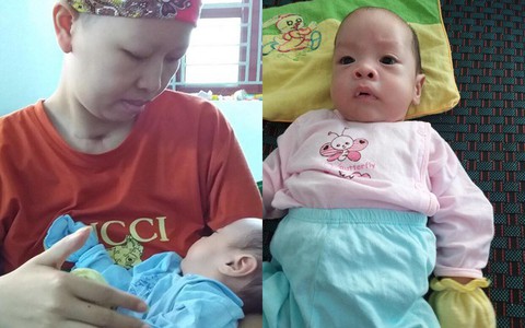 Sau hơn 2 tháng xuất viện, bé Bình An – con trai sản phụ ung thư giai đoạn cuối hiện ra sao?