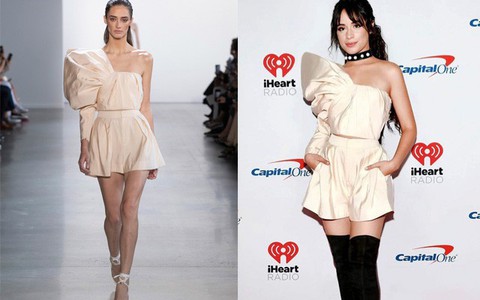 Camila Cabello "mở hàng" thiết kế nằm trong BST "Đi Nhặt Hạt Sương Nghiêng" của NTK Công Trí