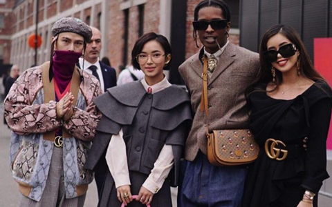Rich Kid Thảo Tiên tất bật tại Tuần lễ thời trang Milan, bất ngờ nhất là màn hội ngộ cùng Châu Bùi tại show Gucci 