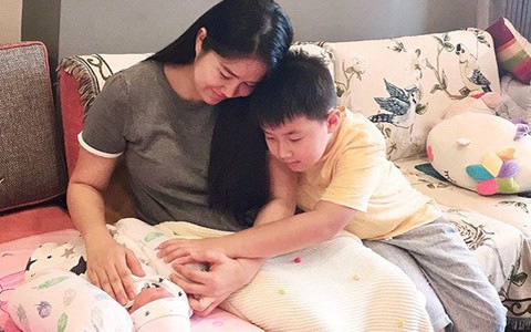 Lê Phương khoe ảnh 3 mẹ con quây quần bên nhau, "Nàng dâu order" Lan Phương phải xuýt xoa khen ngợi thế này