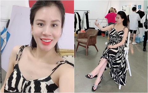 Bà xã cựu tiếp viên hàng không của MC Thành Trung tự tin khoe bụng bầu lớn, tiết lộ những khó khăn trong lúc bụng ngày càng to