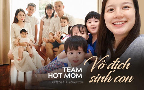 Đẹp, giàu thôi chưa đủ, đây còn là những mẹ bỉm chăm đẻ nhất làng hot mom Việt, đến Minh Hà vợ ca sĩ Lý Hải cũng có thể phải thua một người