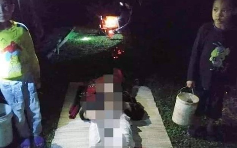 Thương tâm: Người đàn ông tử vong dưới mương nước khi đi mò cua trong đêm, để lại 4 con thơ dại cùng người vợ đau ốm