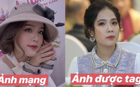 Bạn gái tin đồn Quang Hải xuất hiện thoáng qua trong đám cưới Văn Đức nhưng nhan sắc giữa ảnh tự chụp và ảnh được tag của cô nàng lại gây tranh cãi