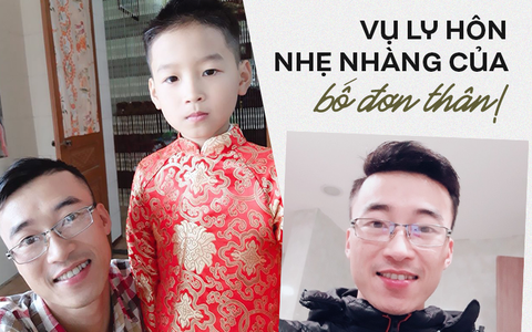 Vì một điều "đắt giá nhất" trong đơn ly hôn, bố đơn thân đường hoàng bắt đầu cuộc sống "2 vai" và thành quả khiến nhiều người ngưỡng mộ